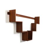 High Quality Danish Bookshelf in solid Teak 1960s
