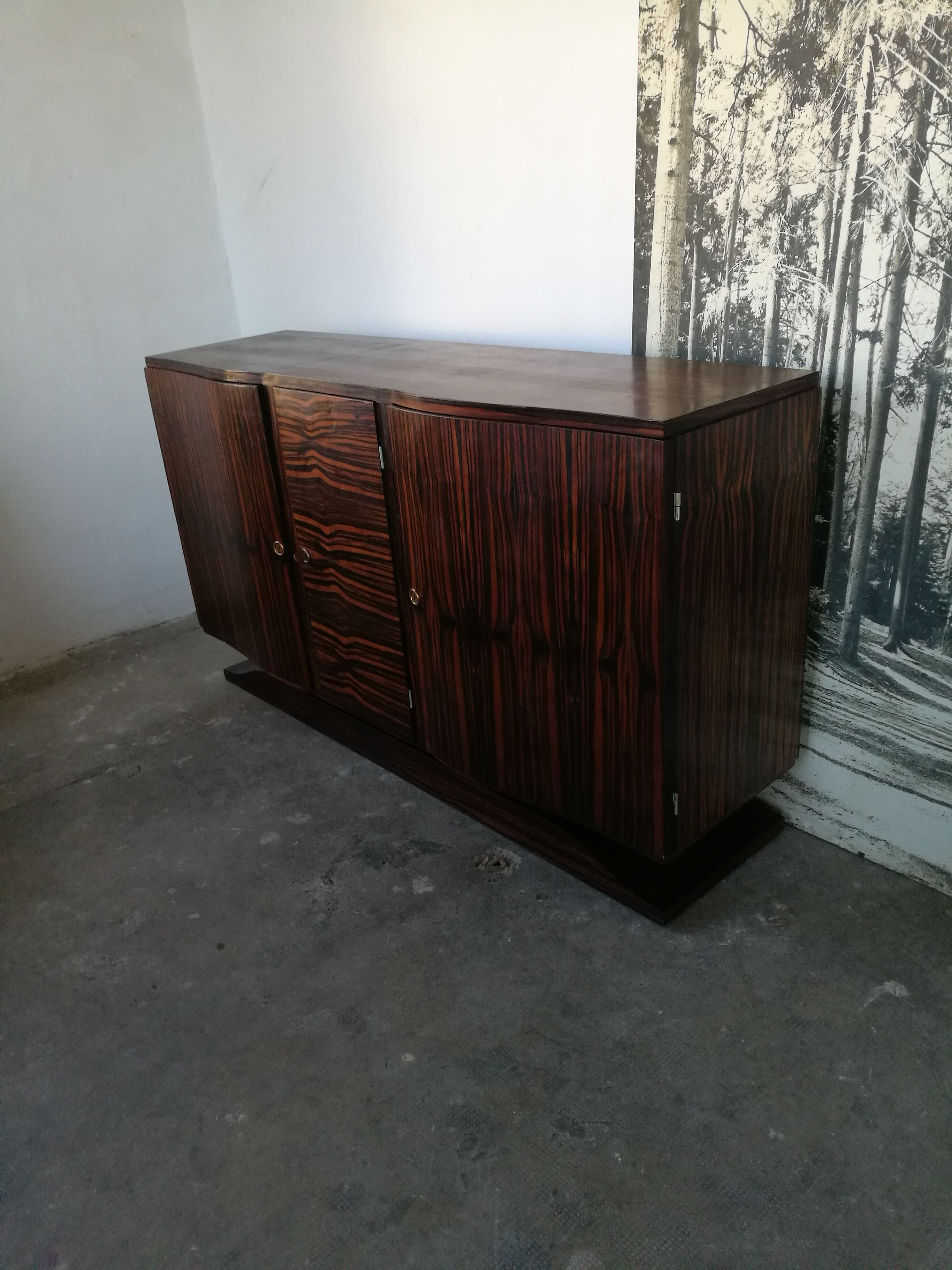 Sideboard in macassar ebony