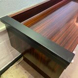 Console 1970 palissandre et inox