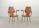 2 Carlo Ratti Style Minimalistic Plywood Side Chairs for Legni Curvati 50s