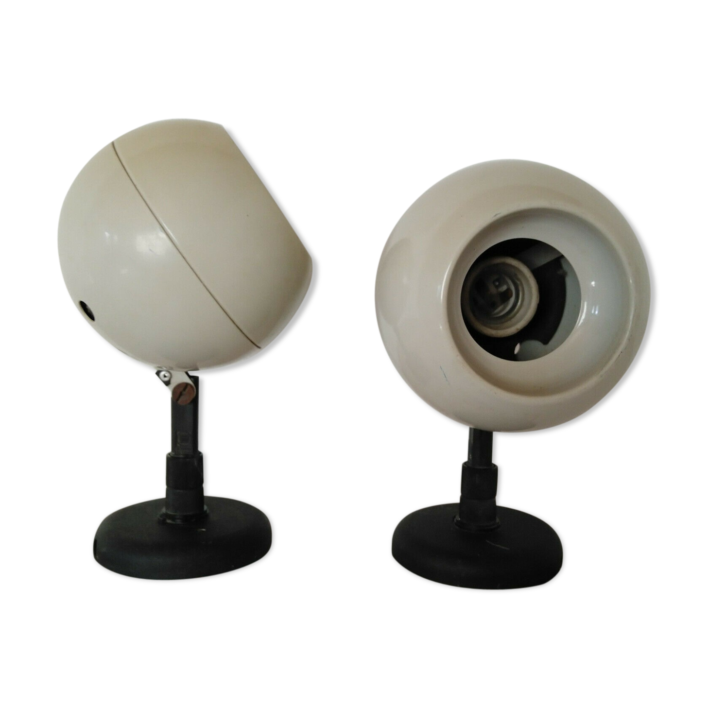 Pair of design wall lights 1970