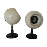 Pair of design wall lights 1970