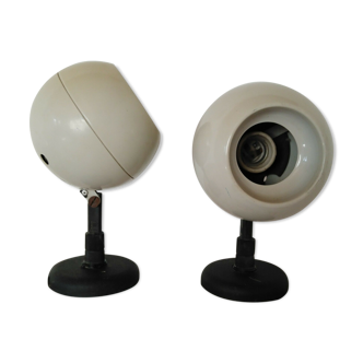 Pair of design wall lights 1970
