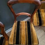 Suite set of 6 chairs signed G. Rogers