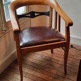 Office chair, oak, circa 1910