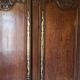 Norman wardrobe in oak Solid basket bouquet of flowers