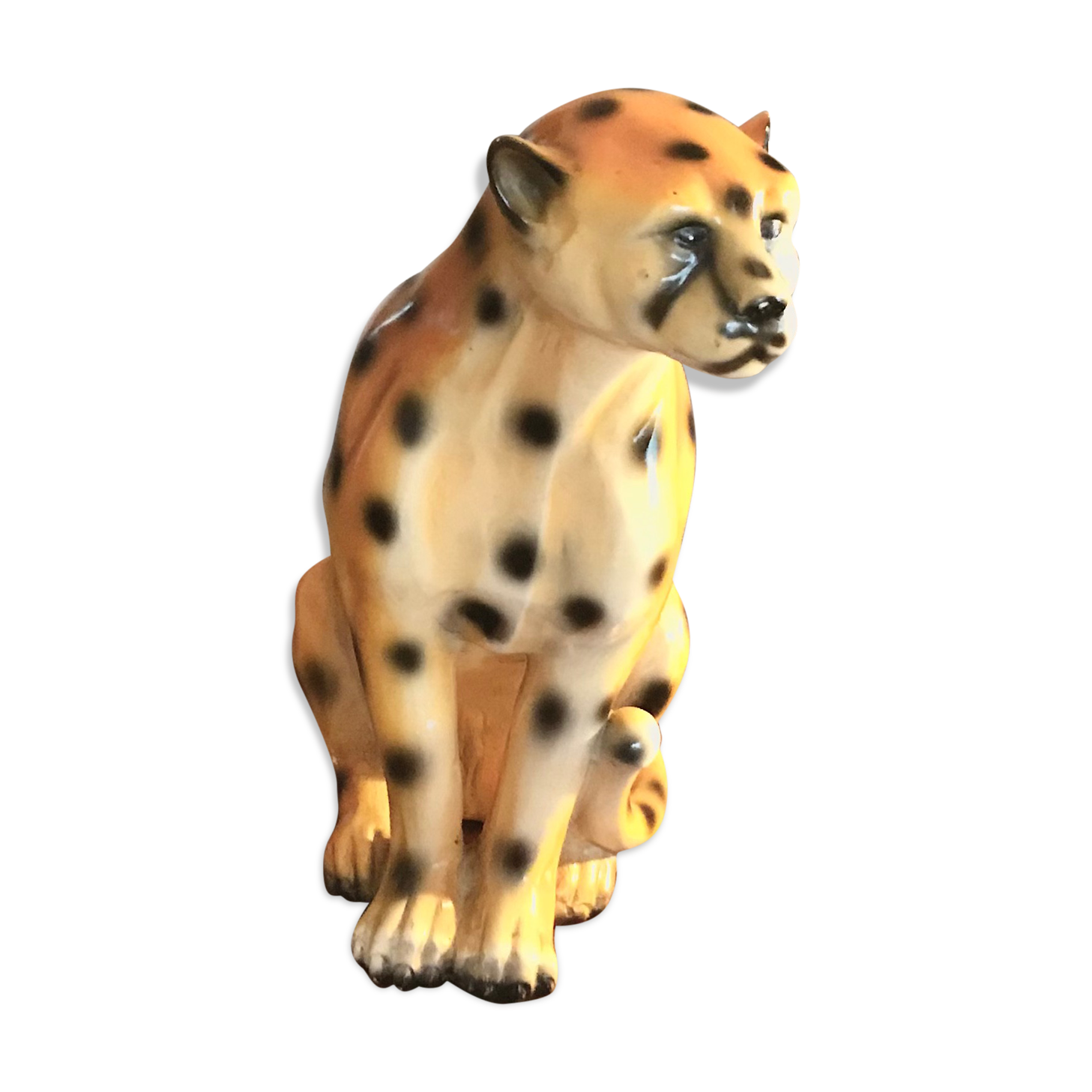 Ceramic leopard, 70s