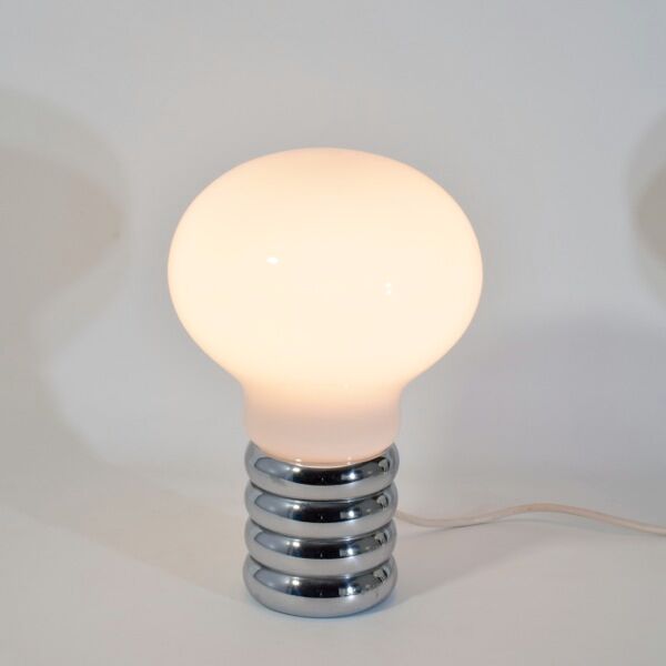 Pair of Bulb lamps from Ingo Maurer, Murano