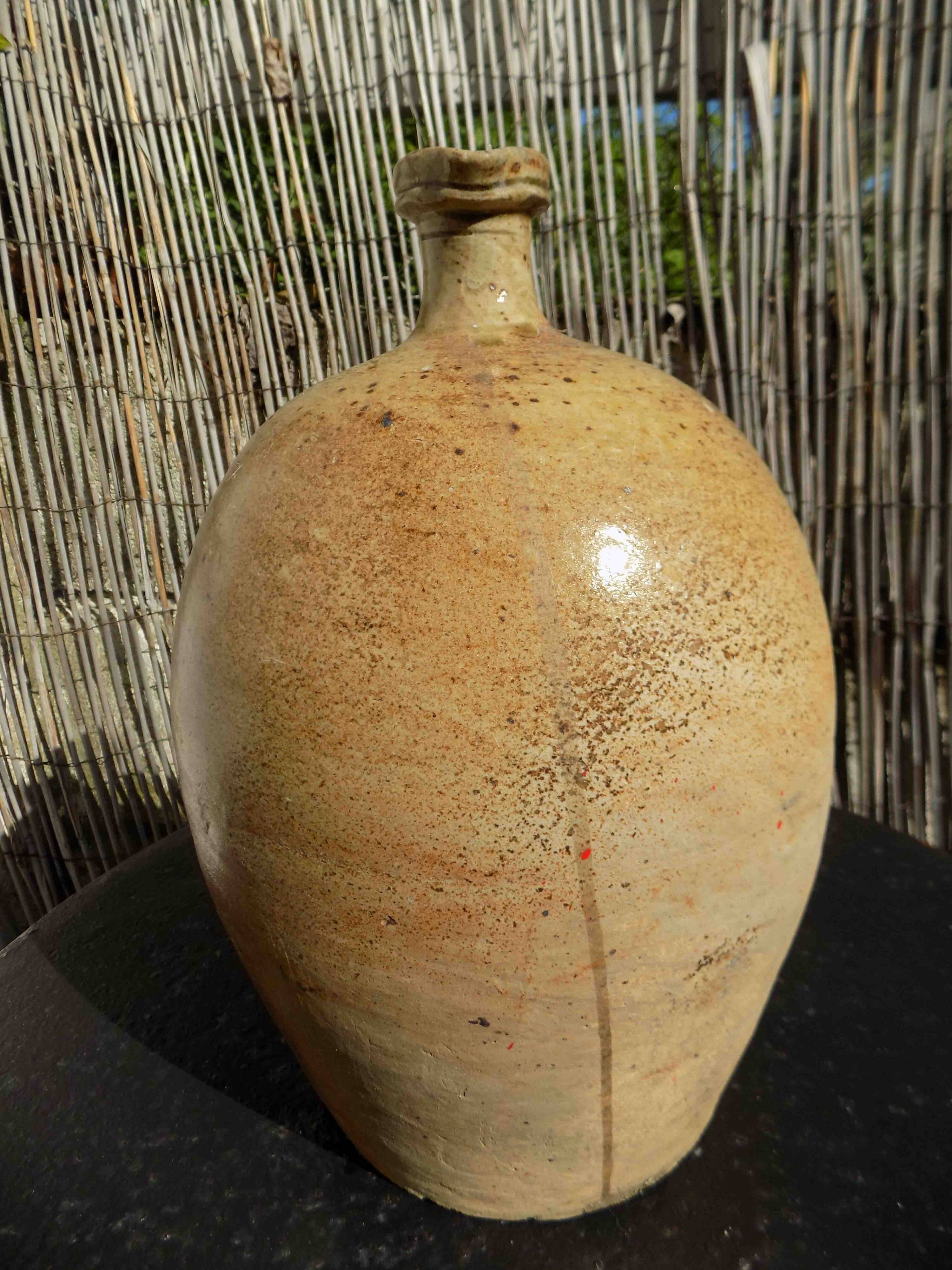 enamelled stoneware jug jar