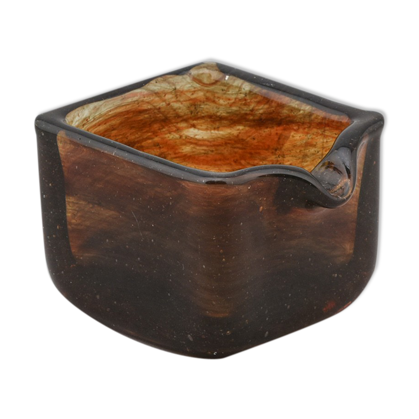 Blown glass ashtray scandinavia