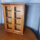 Pair of small display cabinets