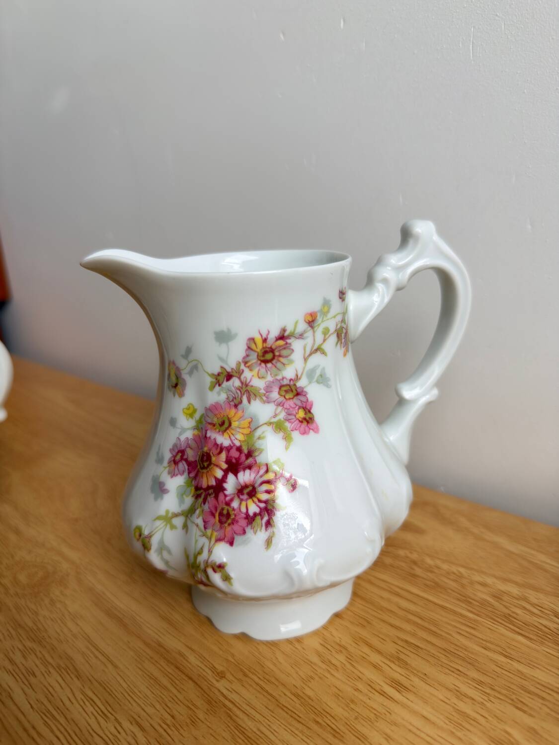 Sugar bowl & cream jug – Limoges porcelain Lafarge & Cie, 1900–1930