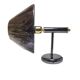 Art Deco brass wall lamp, Poland, 1980s