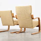 Armchairs model 401& 402 by Alvar Aalto for Artek 1940