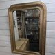 Miroir style Louis Philippe doré