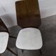 Lot de 6 chaises Baumann modèle 840 G2S finition acajou verni, 1963