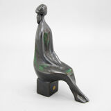 Midcentury Ceramic Sculpture by Jitka Forejtova, 1960s