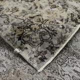 7x9 old antique anatolian turkish rug 289x206cm