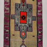 3x12 Vintage Herki Runner Rug