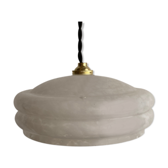 Glass of clichy hanging lamp