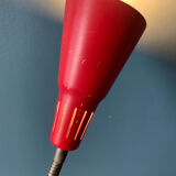 Red ikea floor lamp 90s