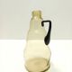 Pichet / vase en verre de Murano de couleur paille attribué à Vittorio Zecchin, Italie