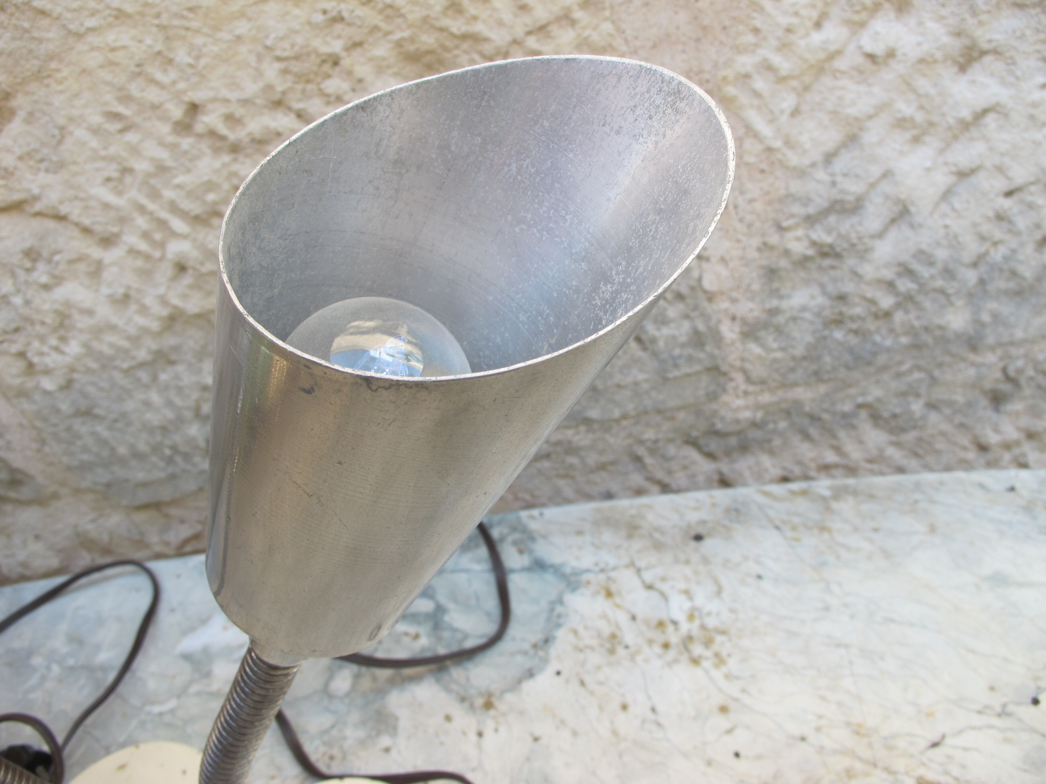 Cogit pair of vintage lamps, workshop, loft, lab, 1950s/60s