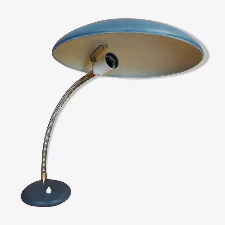 Vintage saucer desk lamp, 50s.