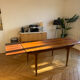 Danish vintage dining table – Scandinavian design – Extendable 240 cm