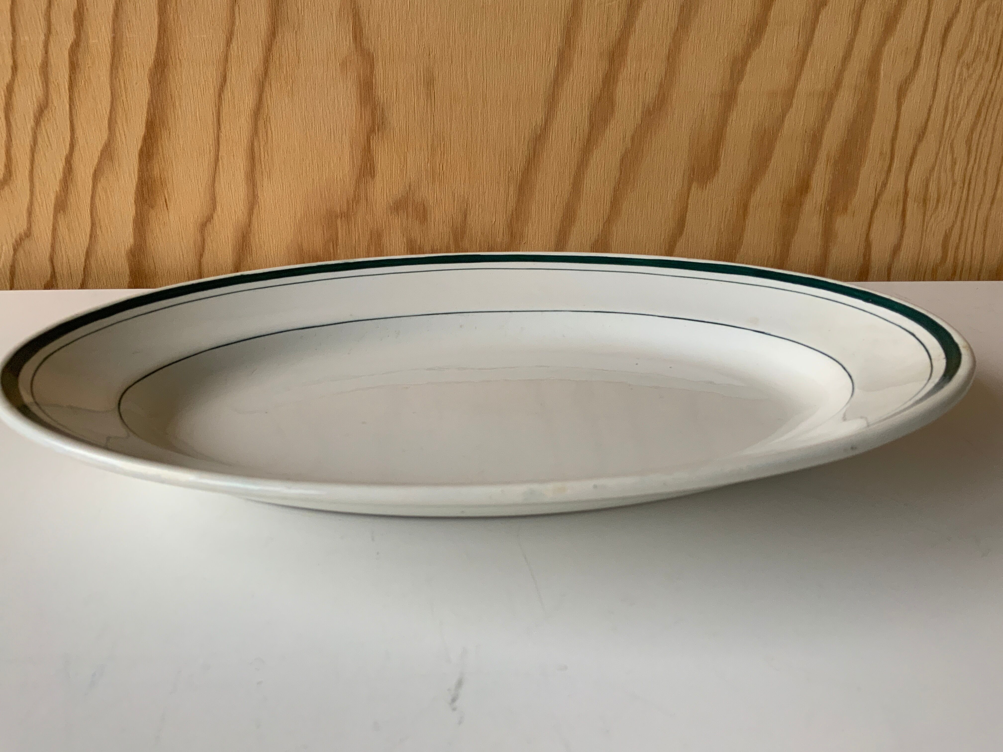 Oval dish Selency x Monoprix Croisé Laroche