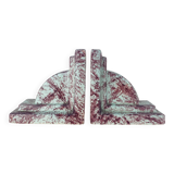 Paire de serre-livres en céramique Art déco, années 30