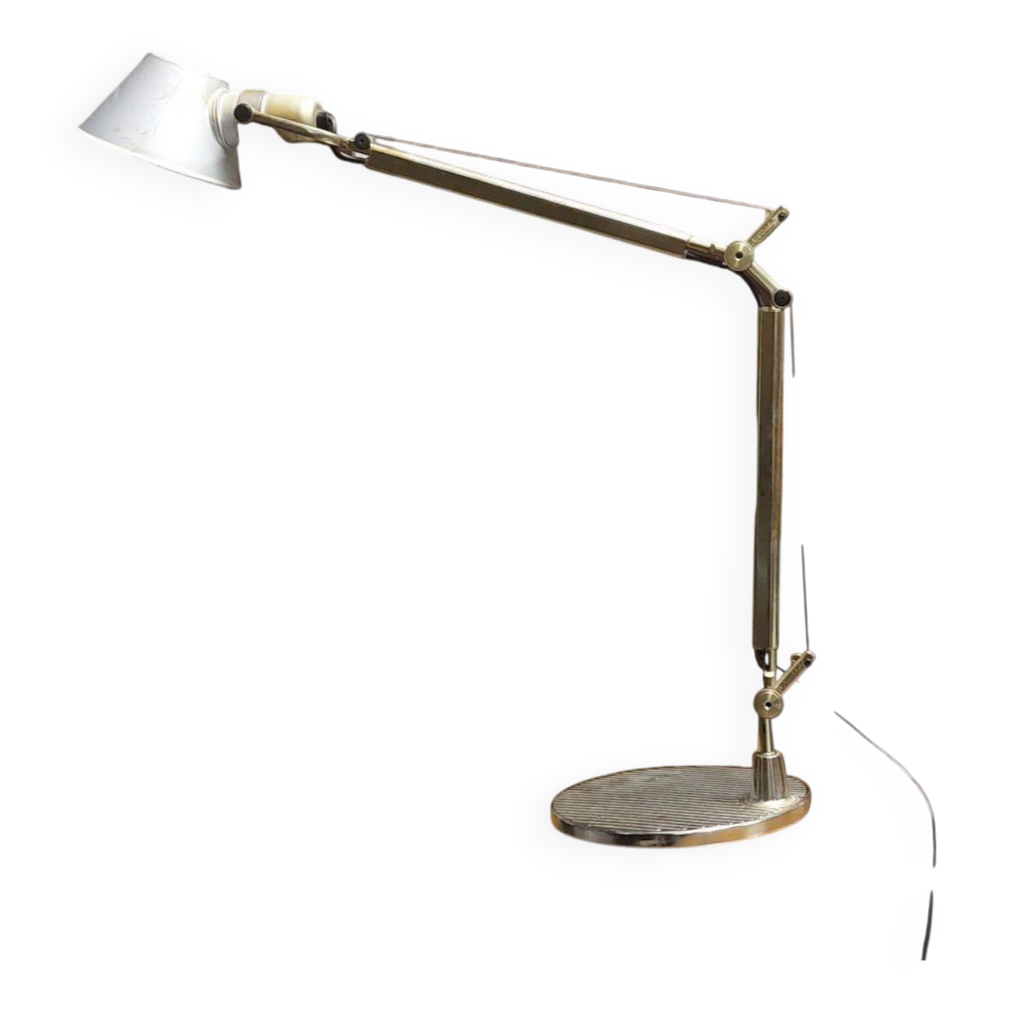Artemide Tolomeo lampe de table aluminium design vintage modernariato