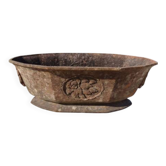 Cast iron planter from 1900 by the Charleville-Mézières establishments.