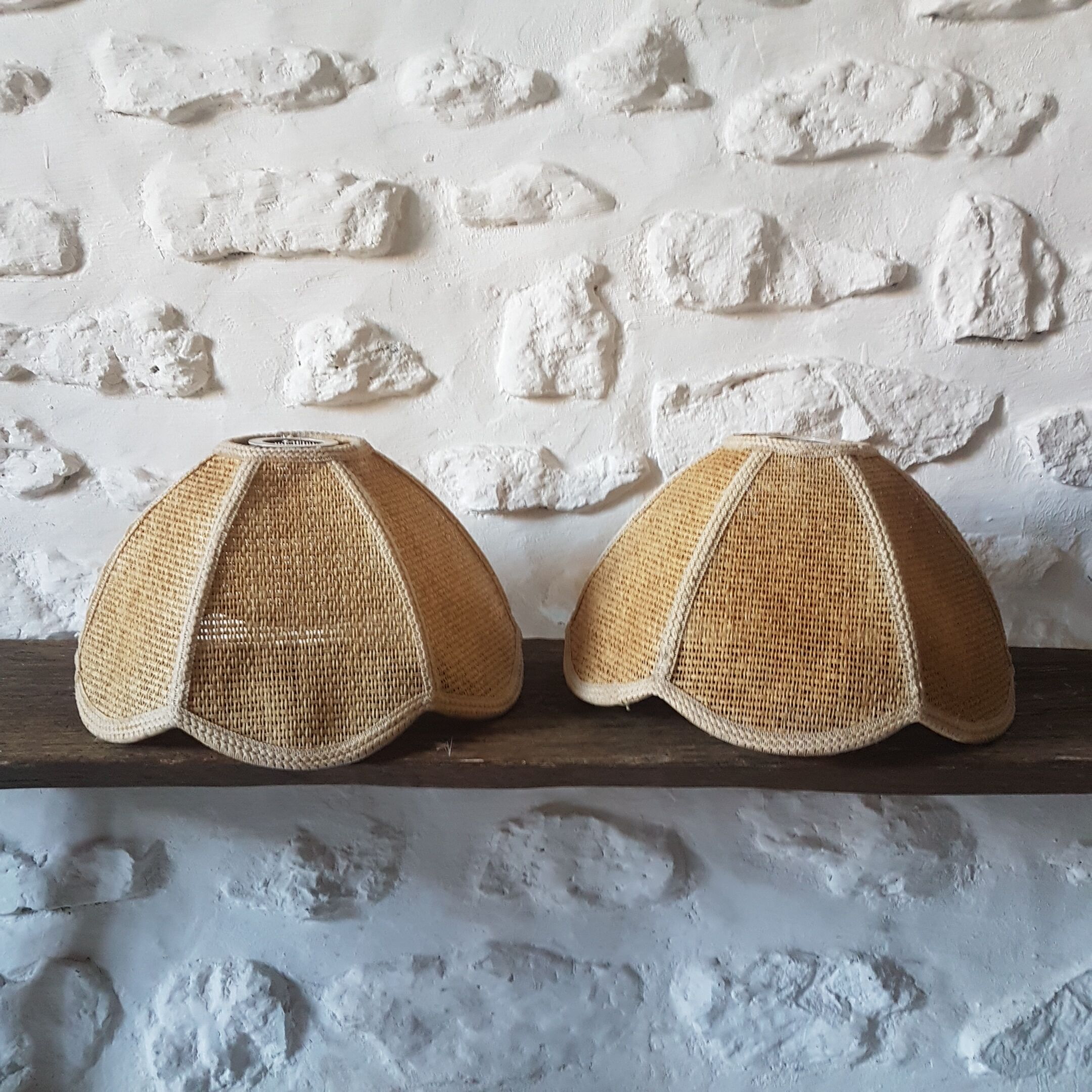 Aerial vintage lampshade