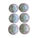 Set of 6 hollow plates in Iron Earth model Snowball, Saint Amand