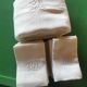 Set of 16 table napkins and an old floral damask tablecloth.