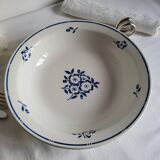 Large round hollow dish in earthenware Moulin des Loups & Hamage