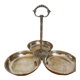 Metal servant, silver, antique