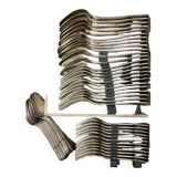 Ercuis silver plated cutlery set 46 pieces