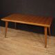 Table design italienne en bois du 20ème siècle