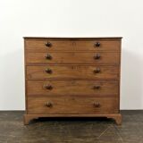 English bureau chest of drawers