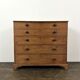 English bureau chest of drawers