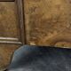 Restoration period banquette in flame mahogany