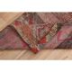 1970s Turkish Oushak Handmade Wool Cotton Orange Runner Rug 78x355