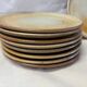 Set of 9 marsh sandstone dessert plates