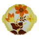 Cake plate by th. paetsch floral spray-painted decoration art deco