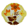 Cake plate by th. paetsch floral spray-painted decoration art deco