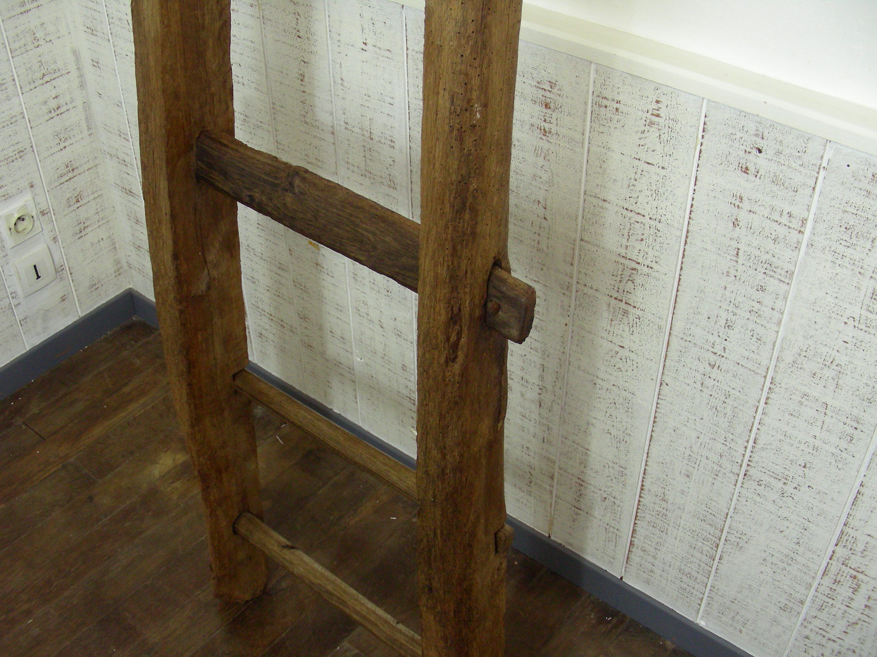 Old farm in oak range