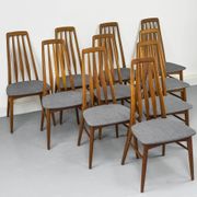 Eva chairs by Niels Koefoed for Hornslet Møbelfabrik, 1960