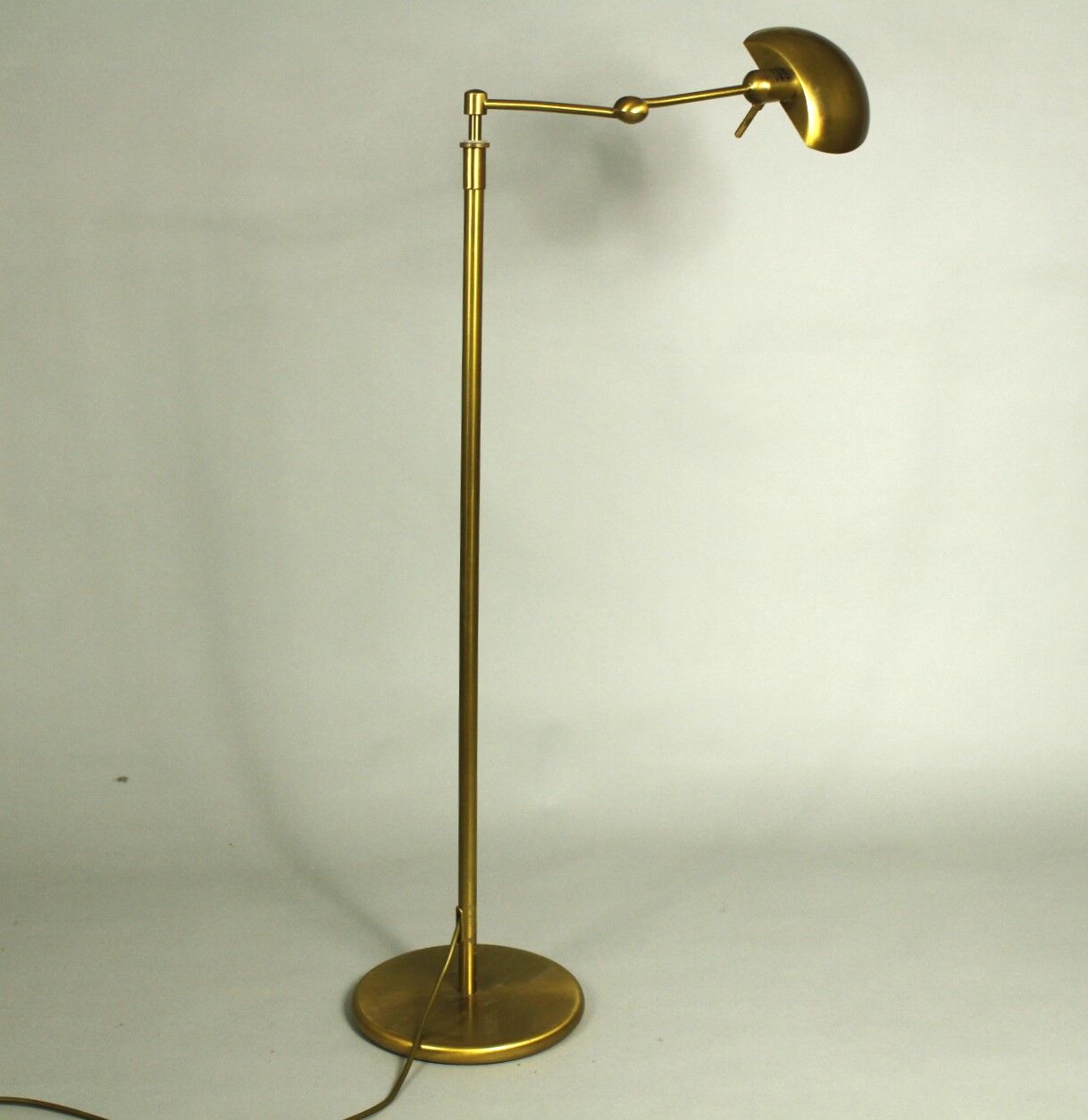 Brass Floor Lamp from Holtkötter Leuchten, 1980s